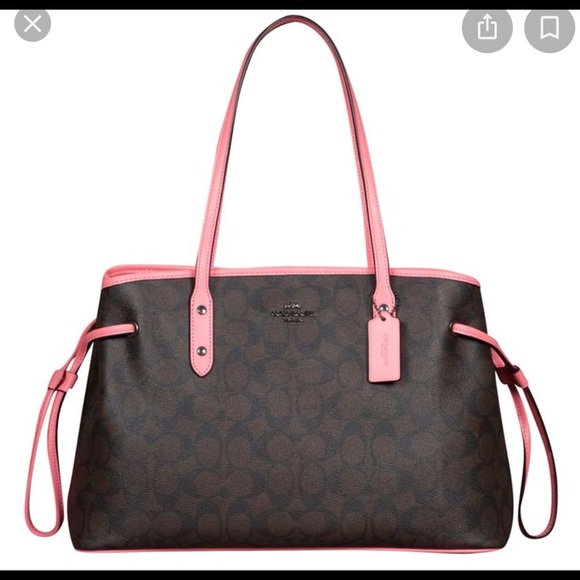 Coach Handbags - Coach handbag (F57842) SV/Brown Azalea NWT